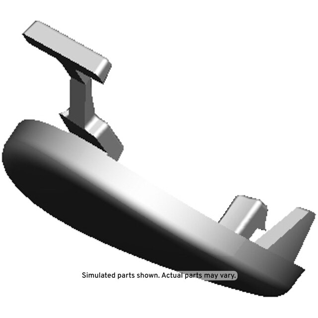 GM Genuine Parts Granite Opel Gray Passenger Side Windshield Garnish Molding Bolt Hole Finish Plug
