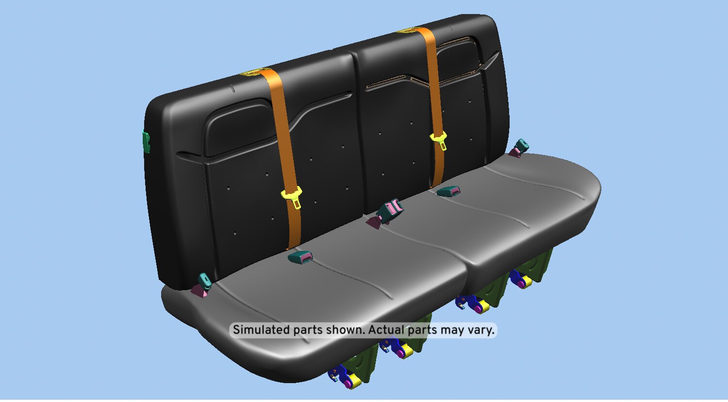 GM Genuine Parts Medium Neutral Rear Seat
