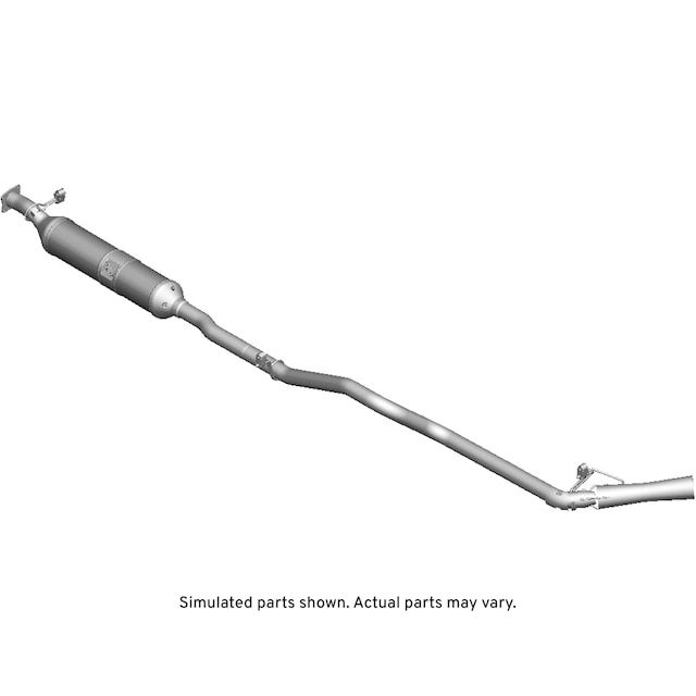 GM Genuine Parts Particulate Filter with Pipe, Vaporizer, and Gasket