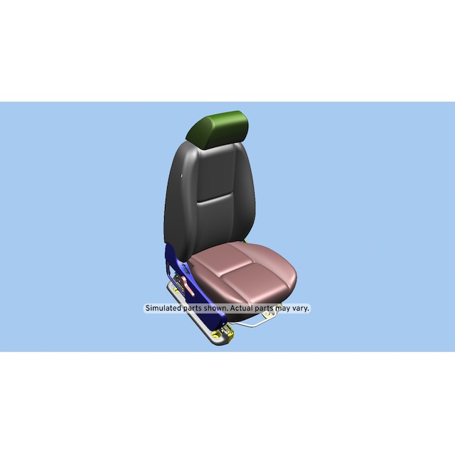 GM Genuine Parts Light Titanium Passenger Seat