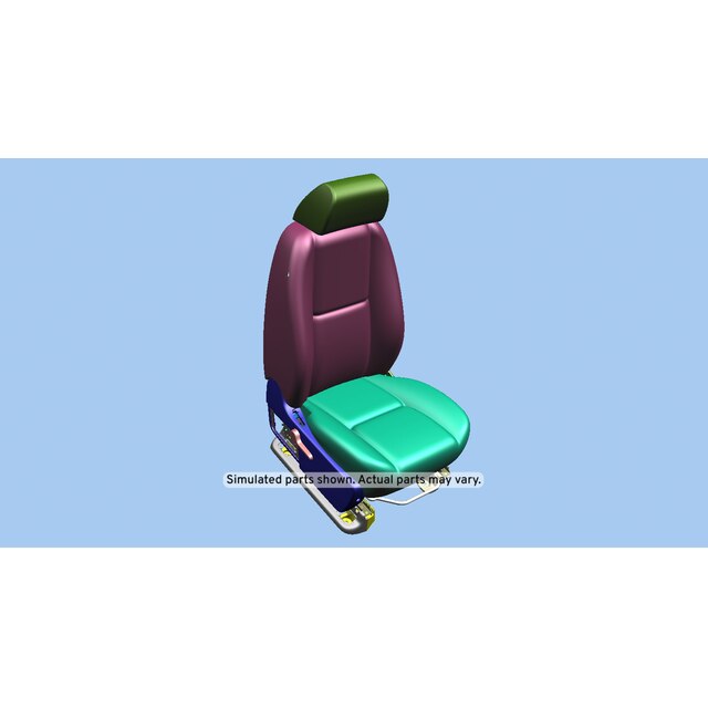 GM Genuine Parts Light Titanium Passenger Seat