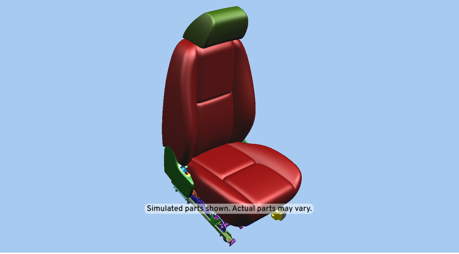 GM Genuine Parts Light Cashmere Driver Seat