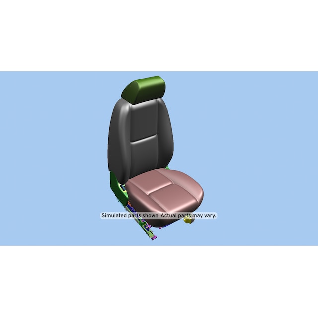 GM Genuine Parts Ebony Driver Seat