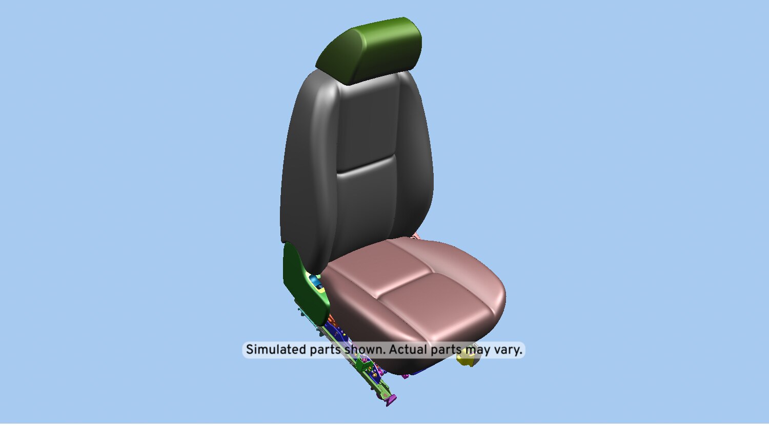 GM Genuine Parts Light Cashmere Driver Seat