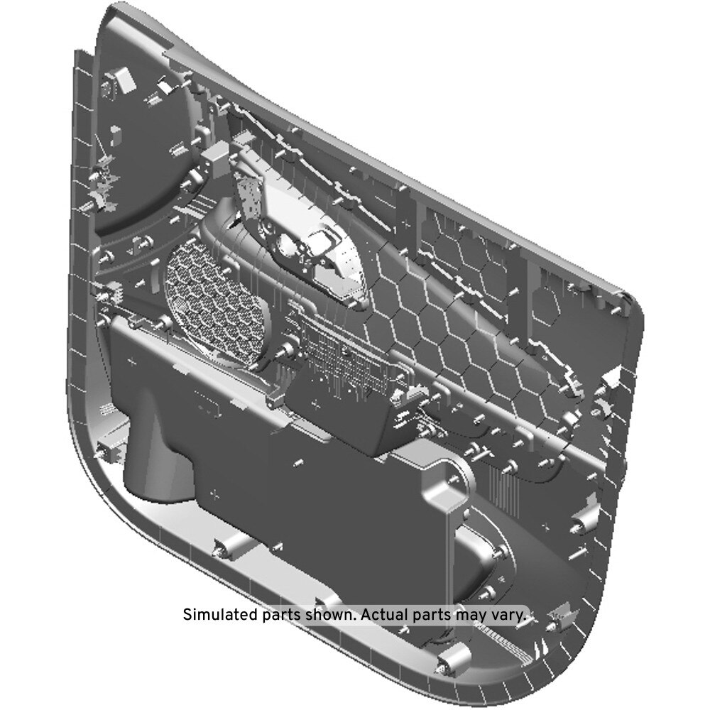 GM Genuine Parts Brownstone Driver Side Front Door Trim
