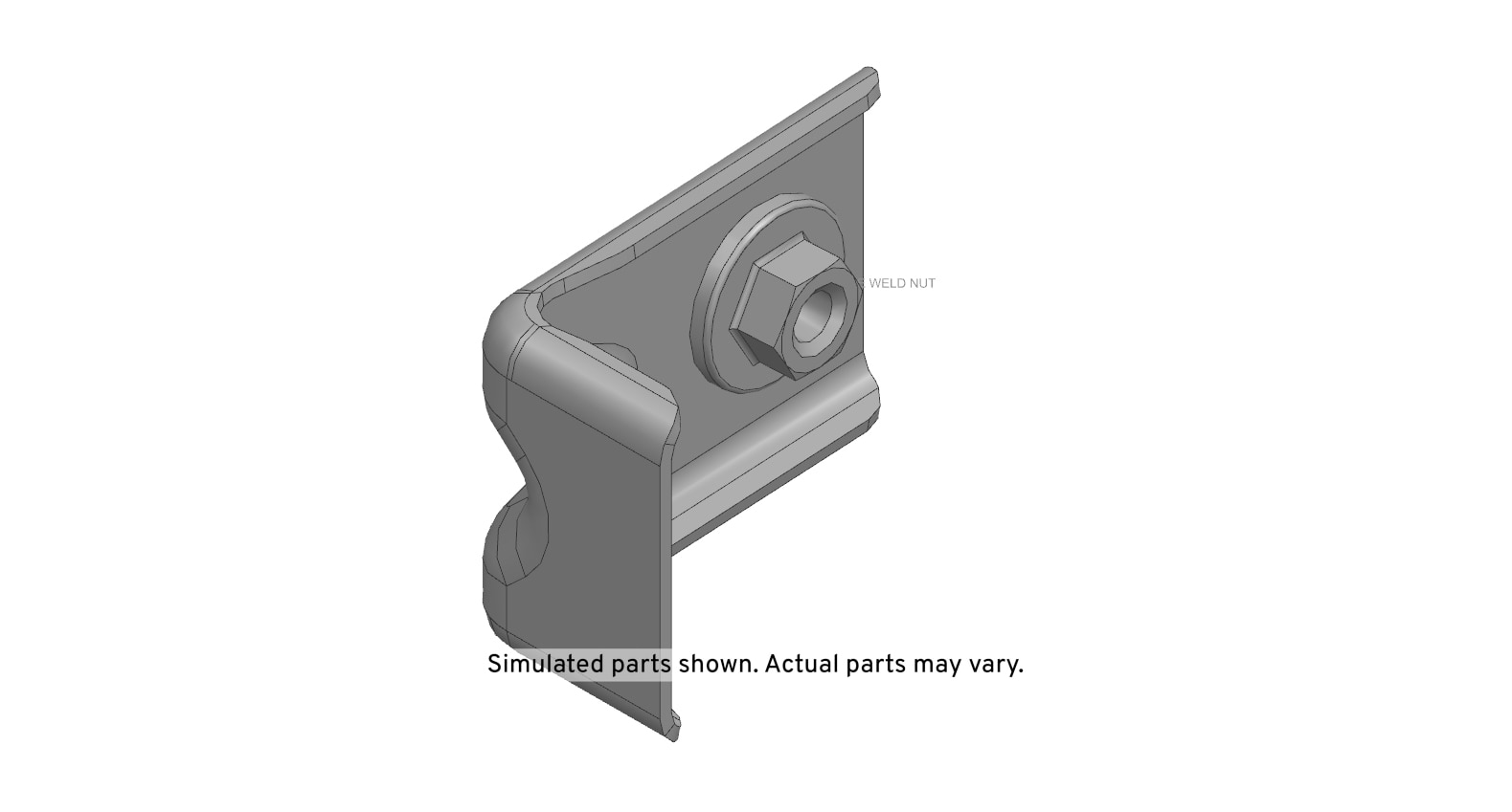 GM Genuine Parts Washer Fluid Reservoir Bracket