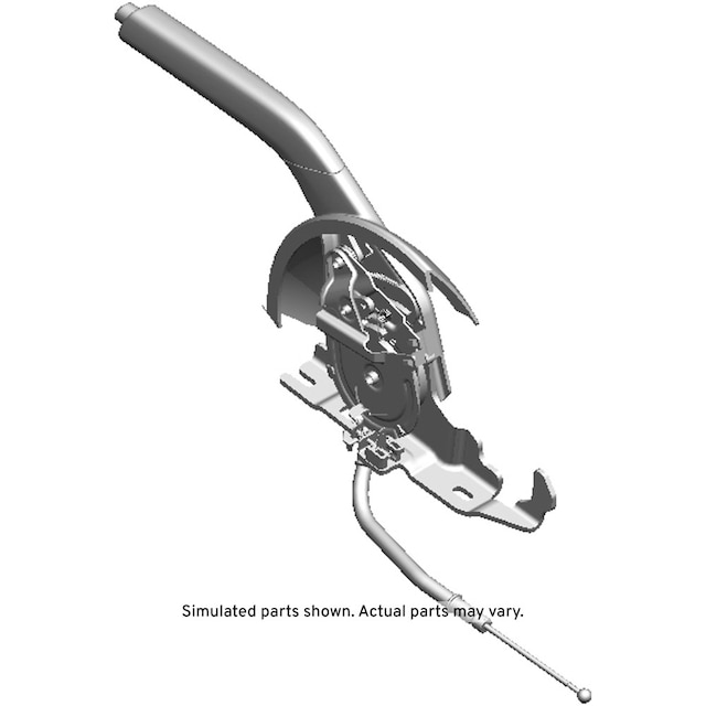 GM Genuine Parts Jet Black Parking Brake Lever