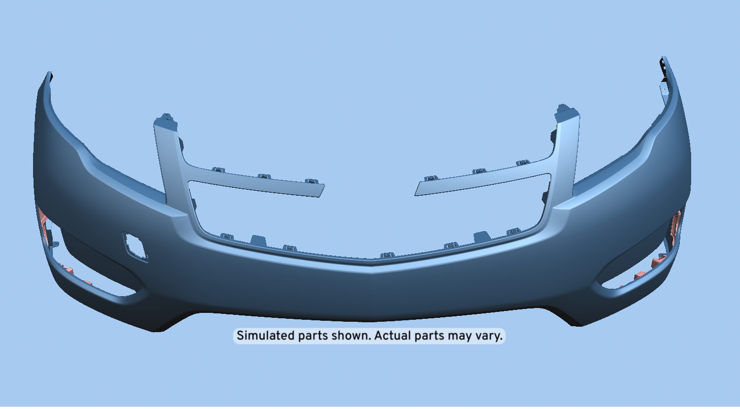 GM Genuine Parts Front Upper Bumper Cover