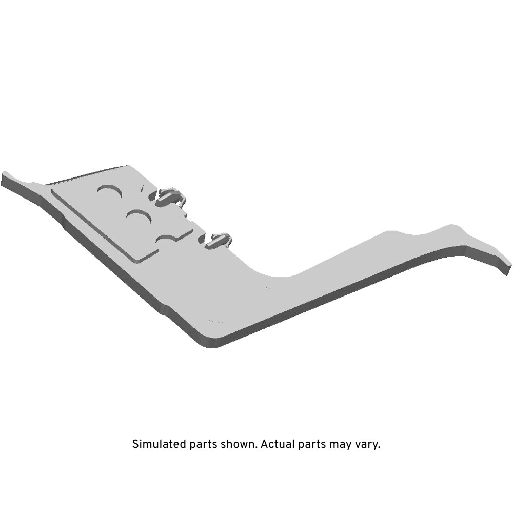 GM Genuine Parts Passenger Side Body Lock Pillar Lower Inner Baffle Plate