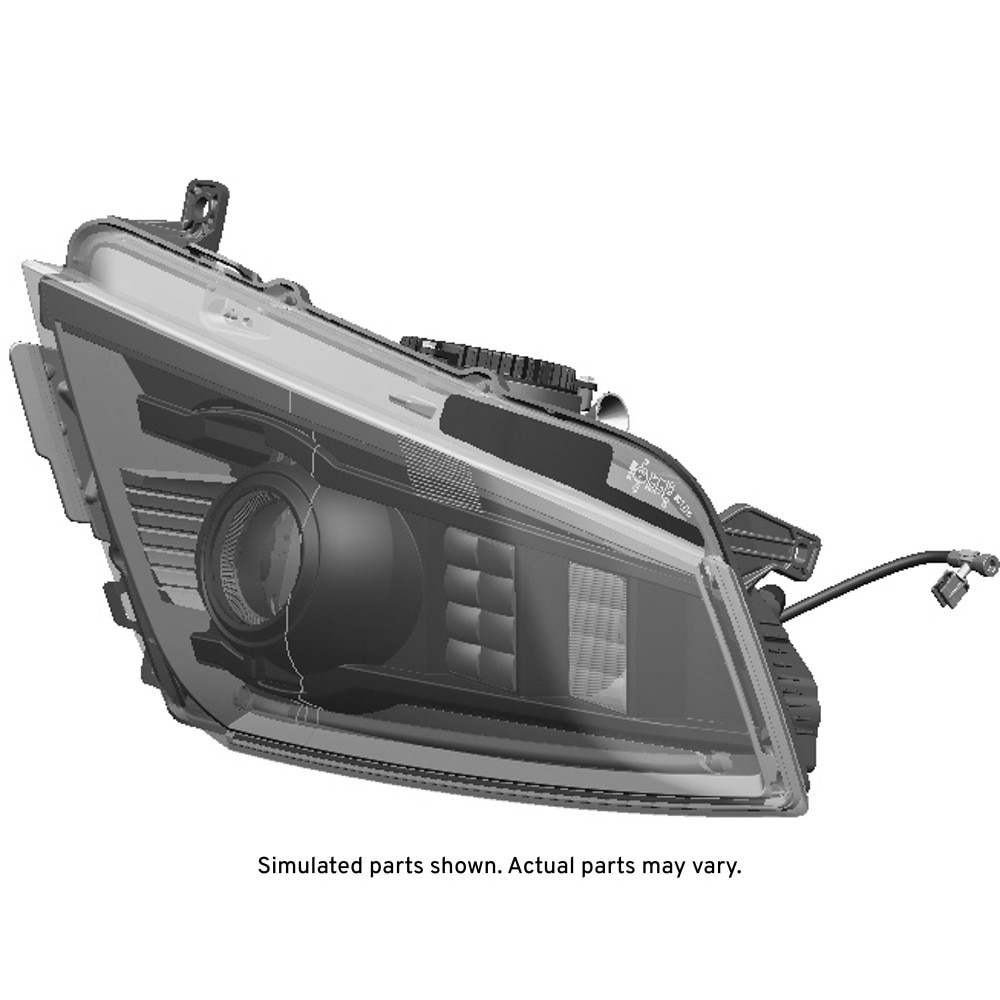 GM Genuine Parts Driver Side Headlamp Assembly