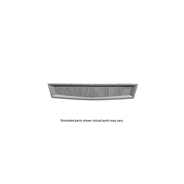 GM Genuine Parts Light Silver Front Lower Grille