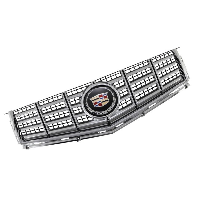 GM Genuine Parts Front Upper Grille with Bezels and Crest and Wreath Emblem