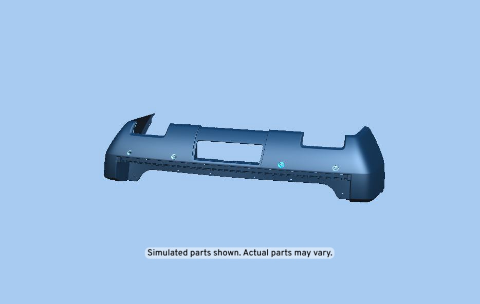 GM Genuine Parts Rear Bumper Cover