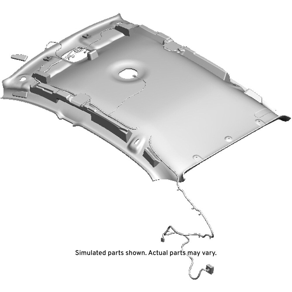 GM Genuine Parts Medium Cashmere Headliner