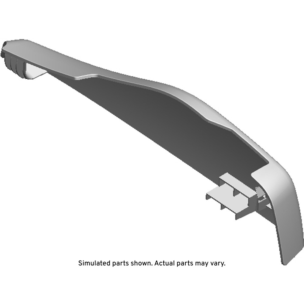 GM Genuine Parts Maple Sugar Front Passenger Side Seat Outer Adjuster Auxiliary Finish Cover