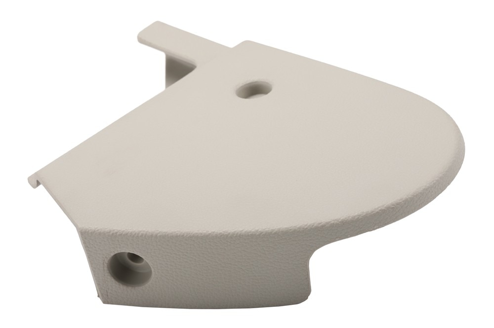 GM Genuine Parts Very Light Platinum Passenger Seat Inner Recliner Finish Cover