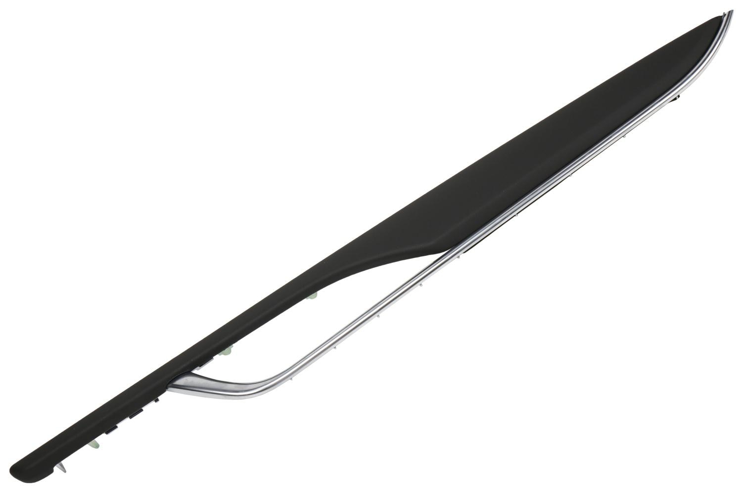 GM Genuine Parts Jet Black Front Passenger Side Door Trim Panel Applique