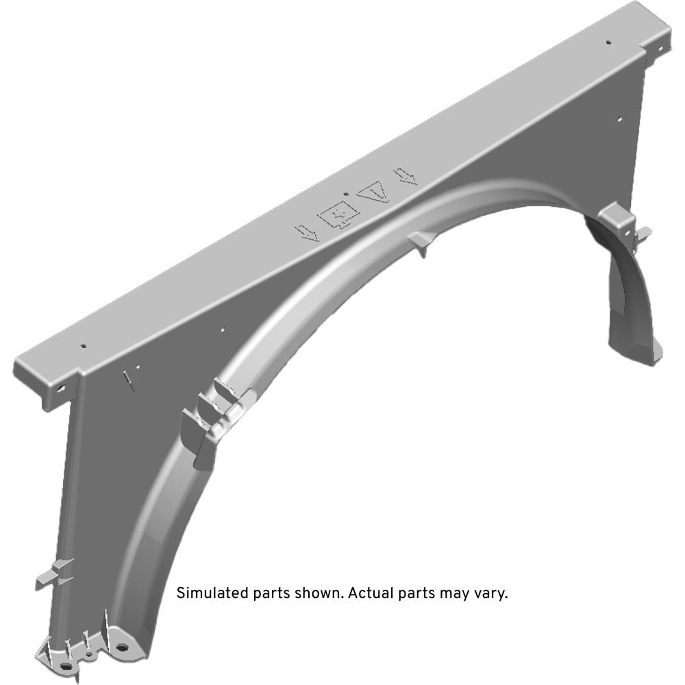 GM Genuine Parts Engine Cooling Fan Upper Shroud