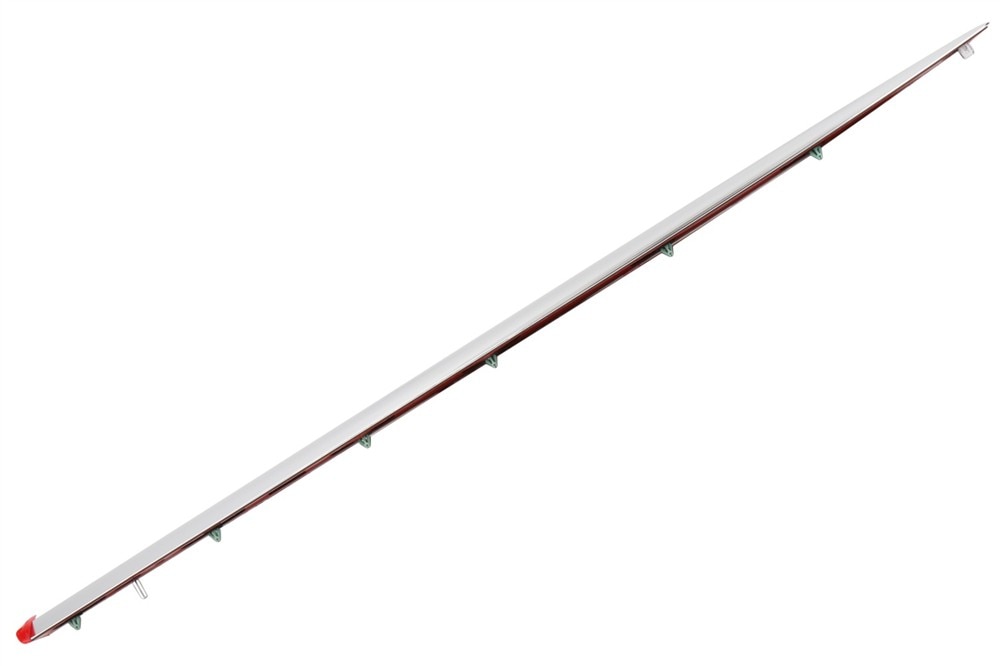 GM Genuine Parts Galvano Silver Driver Side Front Door Molding