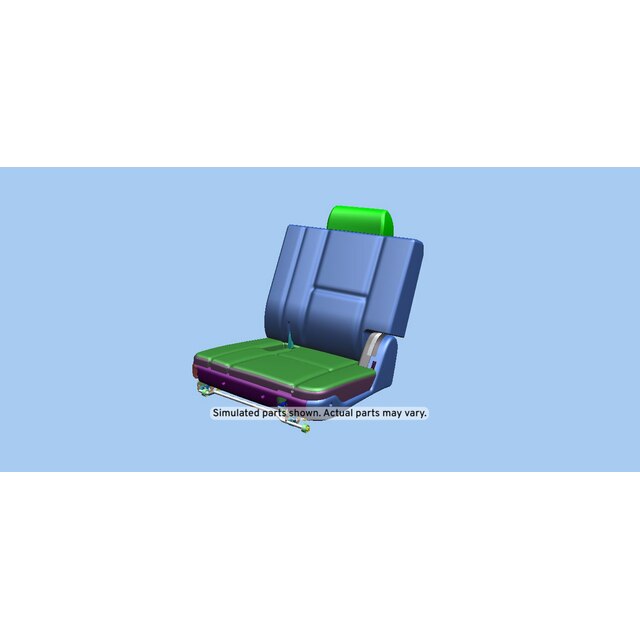 GM Genuine Parts Light Cashmere 3rd Row Driver Side Seat