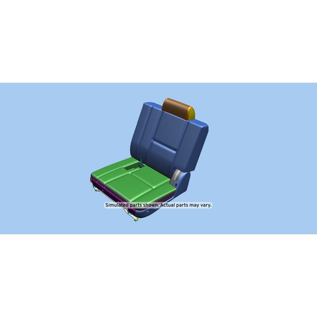 GM Genuine Parts Ebony 3rd Row Driver Side Seat