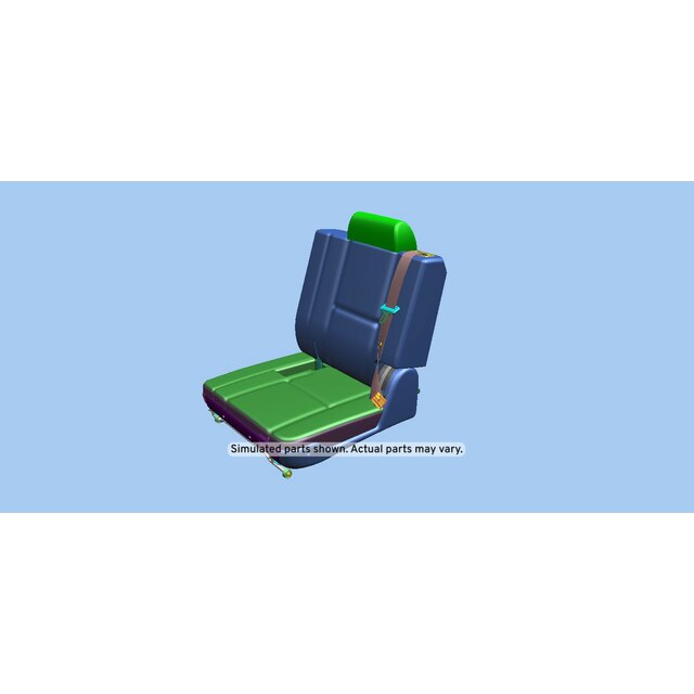 GM Genuine Parts Light Cashmere 3rd Row Driver Side Seat