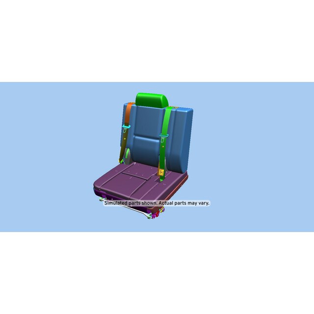 GM Genuine Parts Light Cashmere 3rd Row Passenger Side Seat