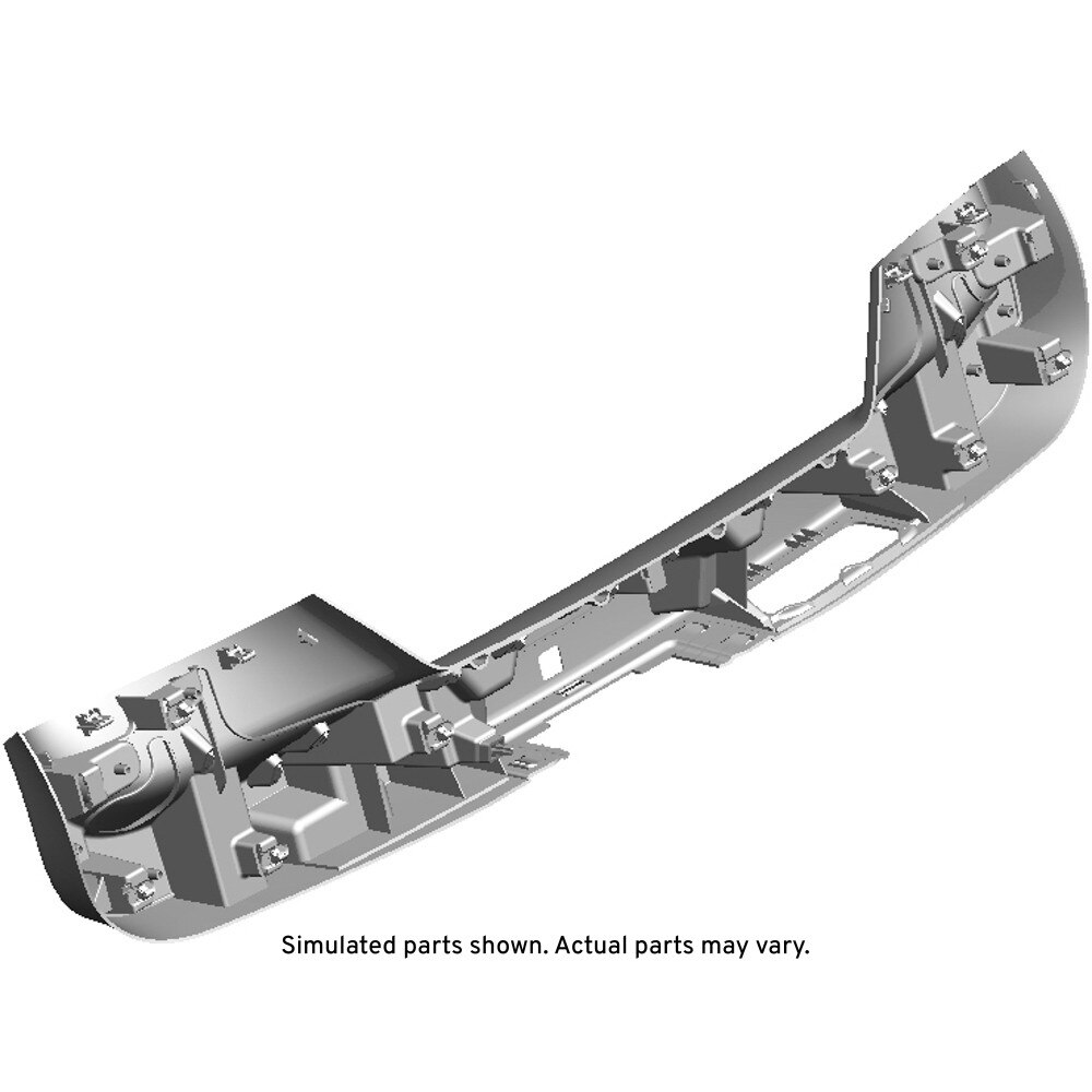 GM Genuine Parts Jet Black Liftgate Lower Trim Panel