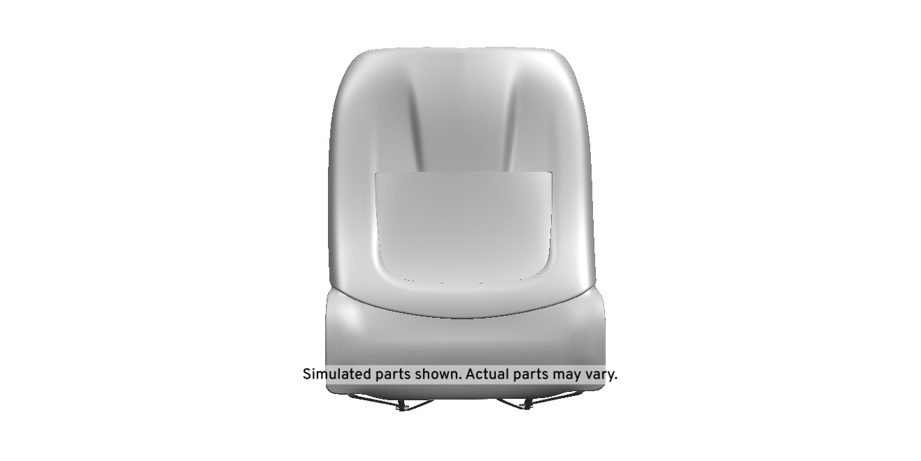 GM Genuine Parts Brownstone Driver Seat Back Finish Panel