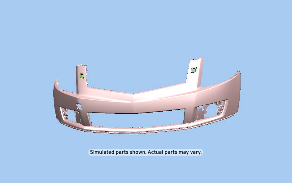 GM Genuine Parts Front Upper Bumper Cover