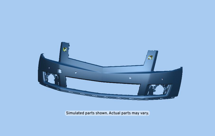 GM Genuine Parts Front Upper Bumper Cover