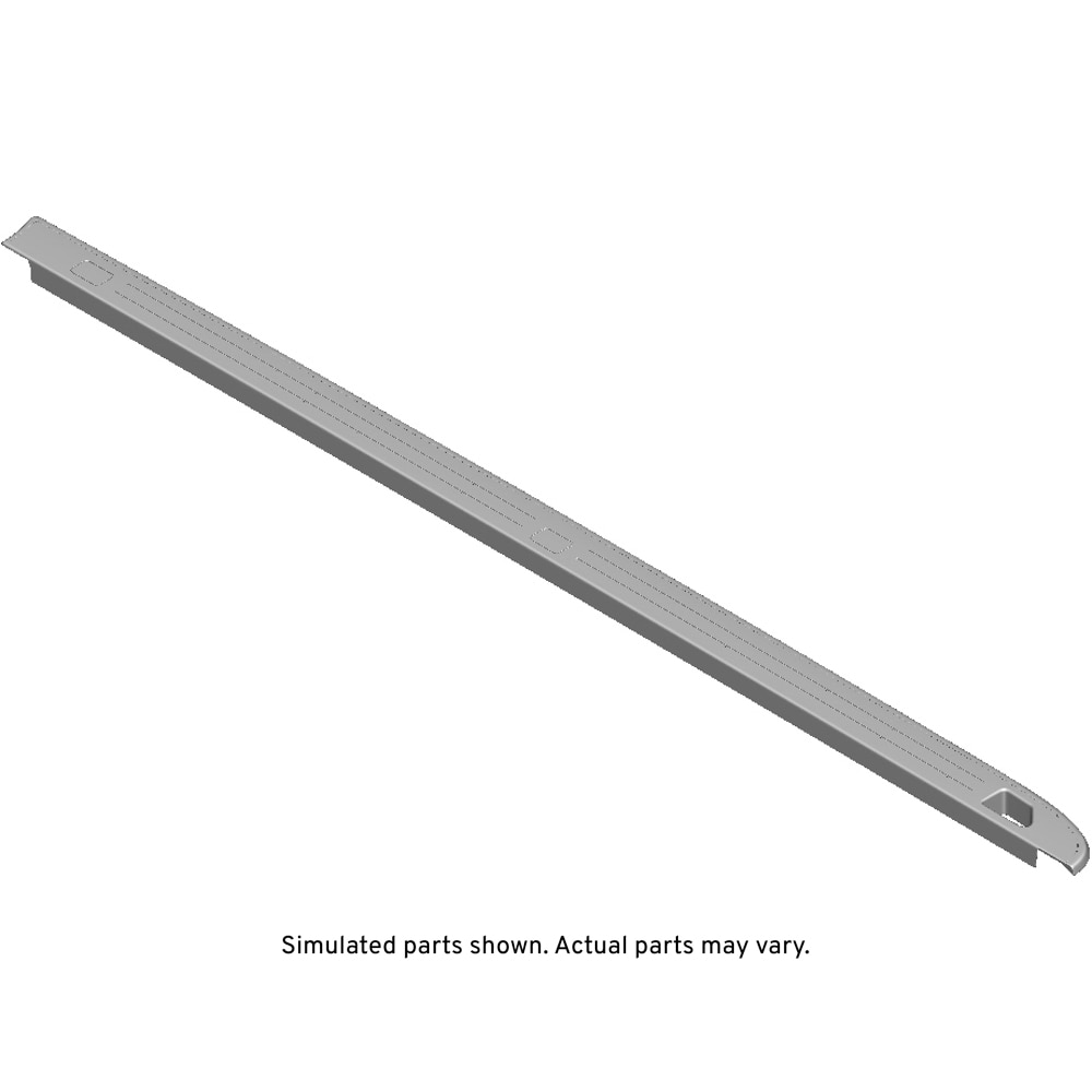 GM Genuine Parts Anthracite Passenger Side Pickup Box Side Upper Molding