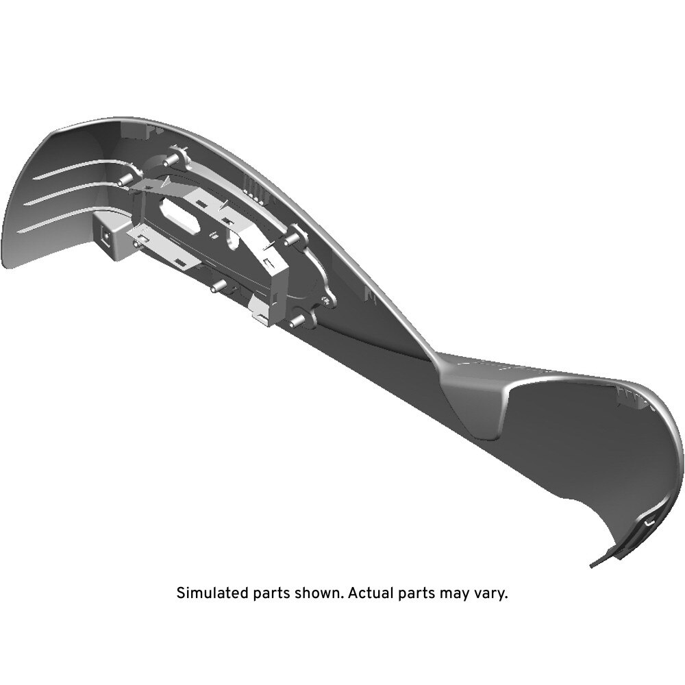 GM Genuine Parts Light Platinum Passenger Seat Cushion Outer Finish Panel