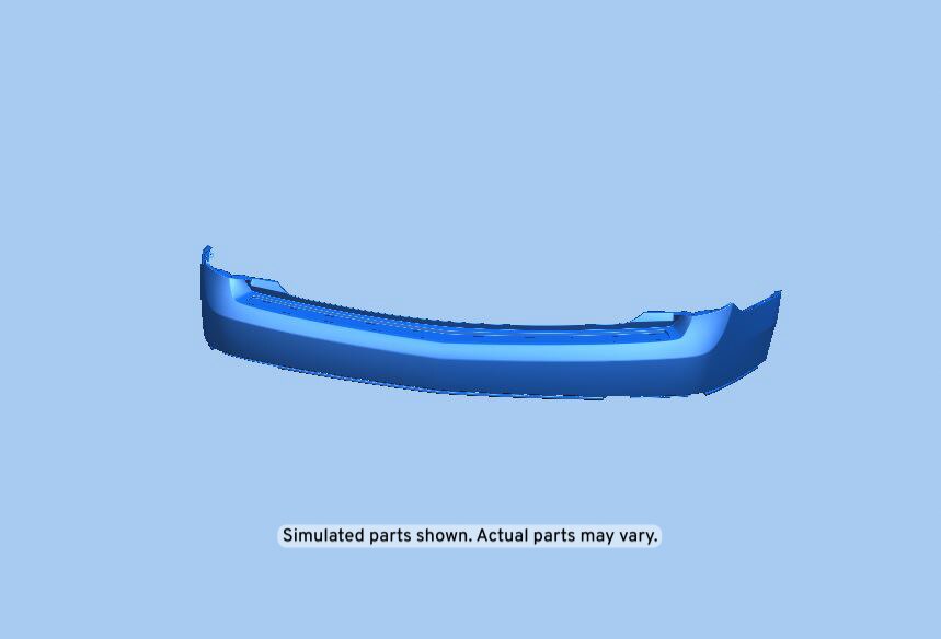 GM Genuine Parts Rear Upper Bumper Cover
