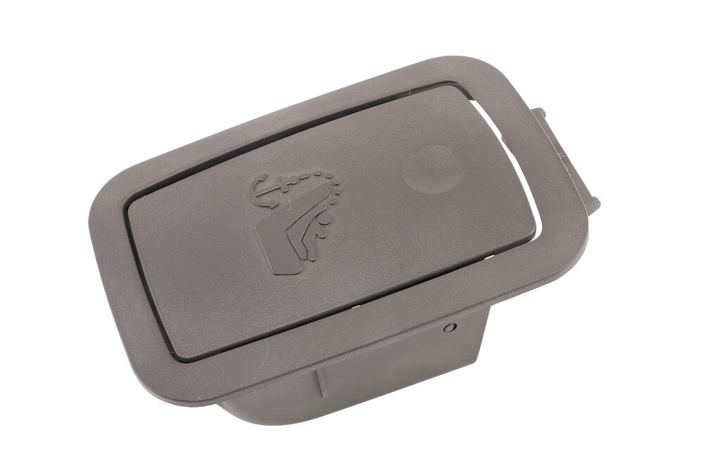 GM Genuine Parts Cocoa Child Seat Top Strap Anchor Plate Trim Cap
