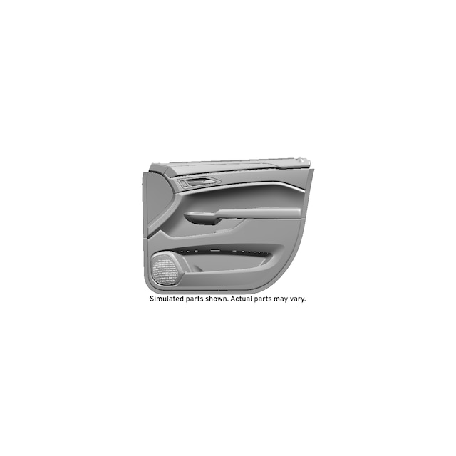 GM Genuine Parts Jet Black Front Passenger Side Door Trim