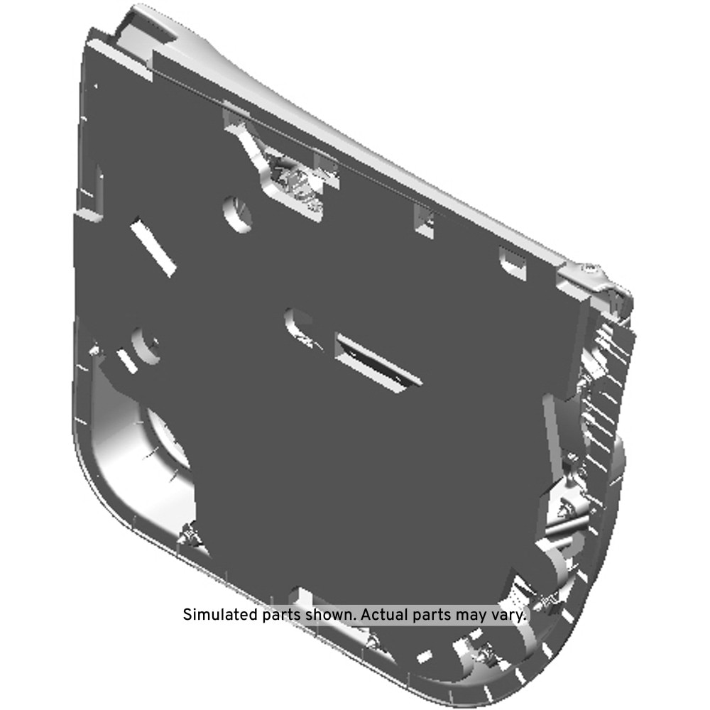 GM Genuine Parts Shale Front Passenger Side Door Trim