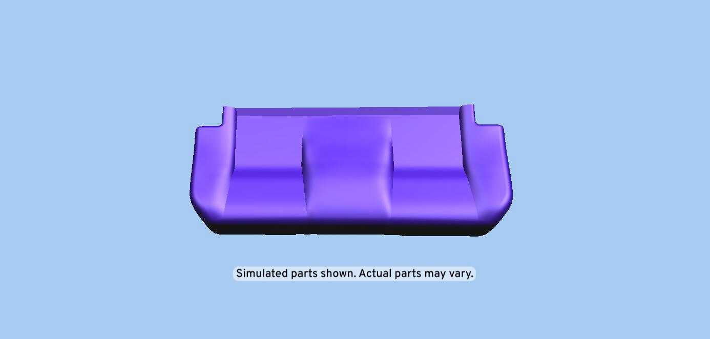 GM Genuine Parts Ebony Rear Seat Cushion