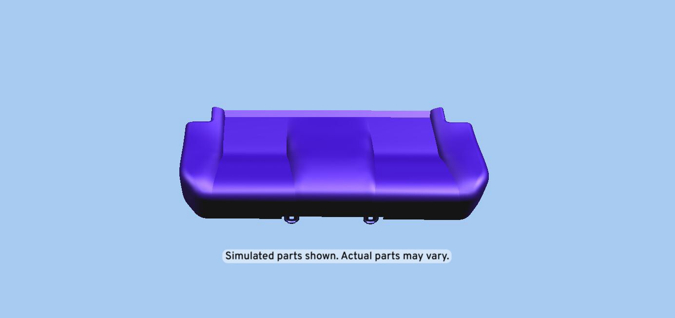 GM Genuine Parts Ebony Rear Seat Cushion