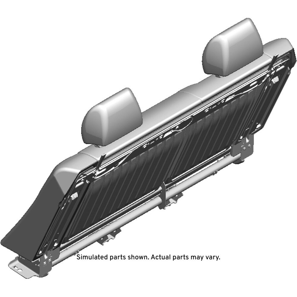 GM Genuine Parts Ebony Rear Seat Back Cushion Assembly