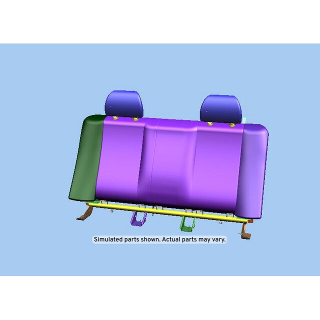 GM Genuine Parts Ebony Rear Seat Back Cushion