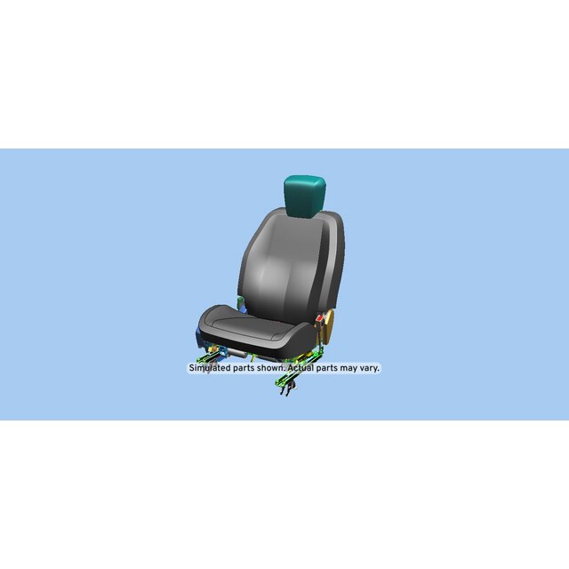 GM Genuine Parts Jet Black Passenger Seat