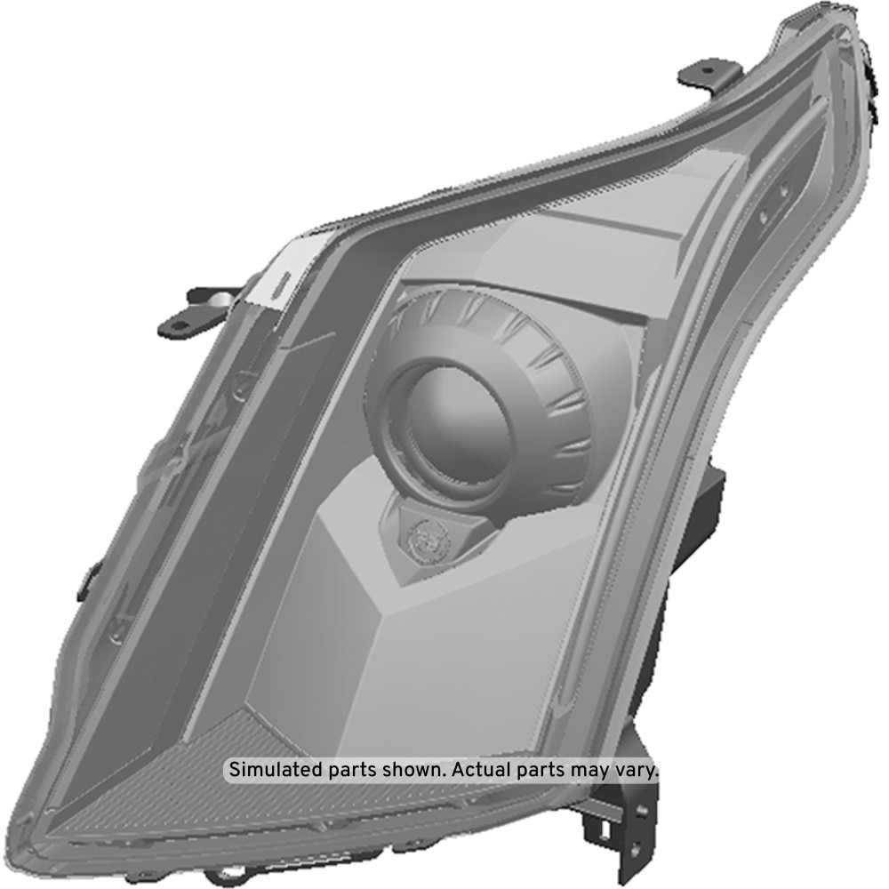 GM Genuine Parts Driver Side Headlamp Assembly