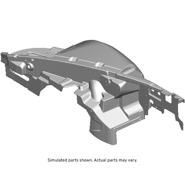 GM Genuine Parts Passenger Side Front Wheelhouse Panel