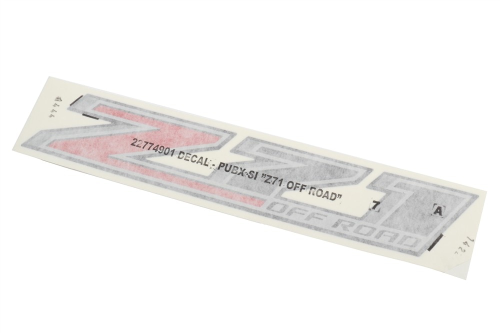 ステッカー　Levi's、BOBSON、McGREGOR、RIVAX GM Genuine Parts Pickup Box Side Z71 Offroad Decal | 22774901 | GM