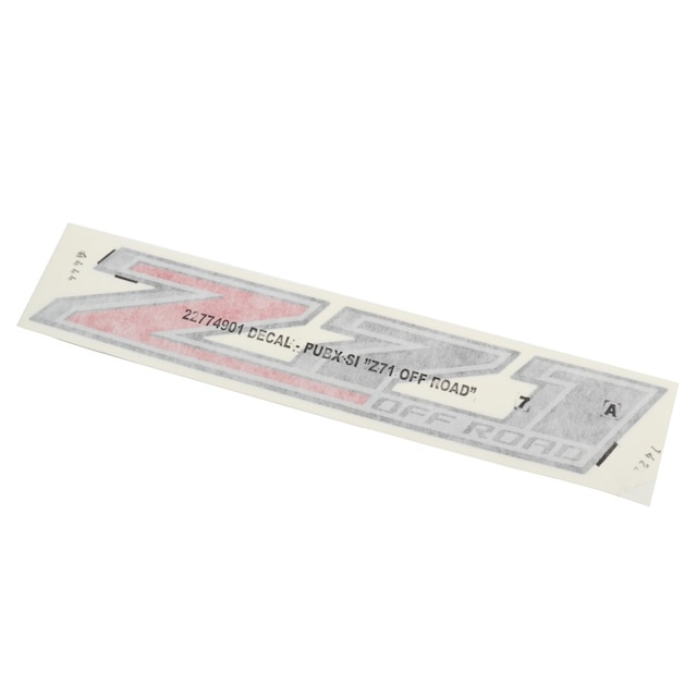 GM Genuine Parts Pickup Box Side Z71 Offroad Decal