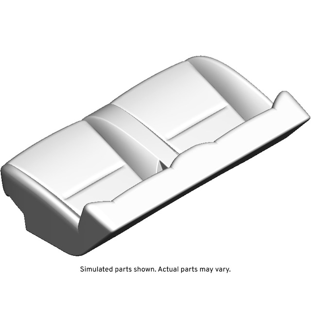 GM Genuine Parts Medium Titanium Rear Seat Cushion Cover