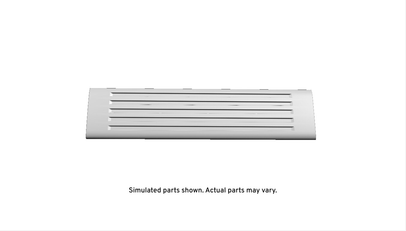 GM Genuine Parts Jet Black Rear Driver Side Door Sill Garnish Molding