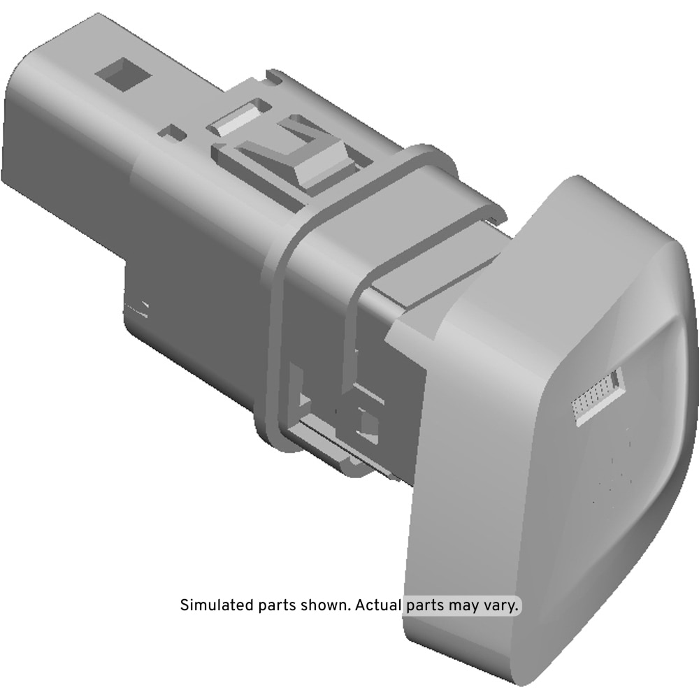 GM Genuine Parts Piano Black Rear Passenger Side Seat Heater Switch