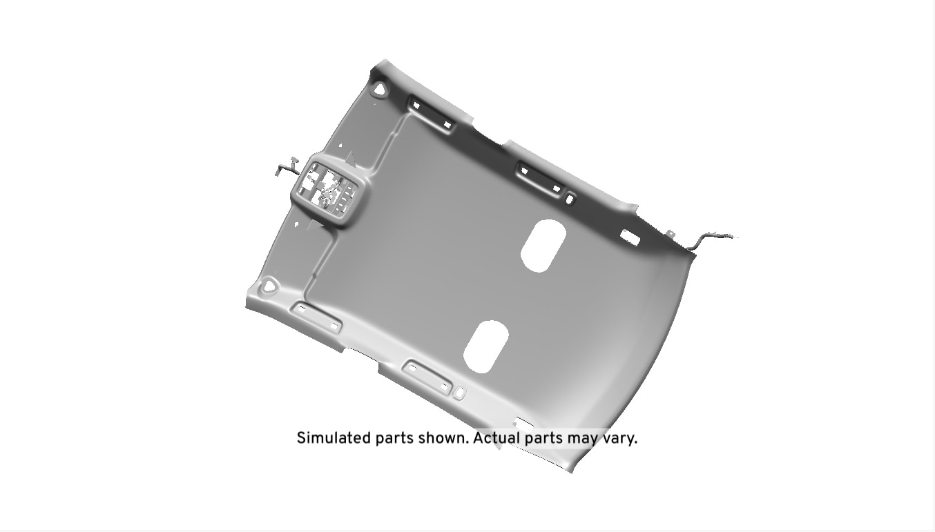 GM Genuine Parts Light Titanium Headliner